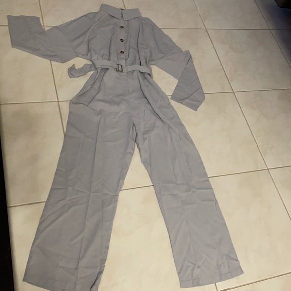 SHEIN gray jumpsuit